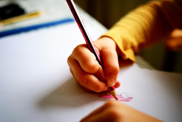 Student at Class work